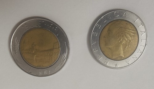 Monete 500 lire - da,