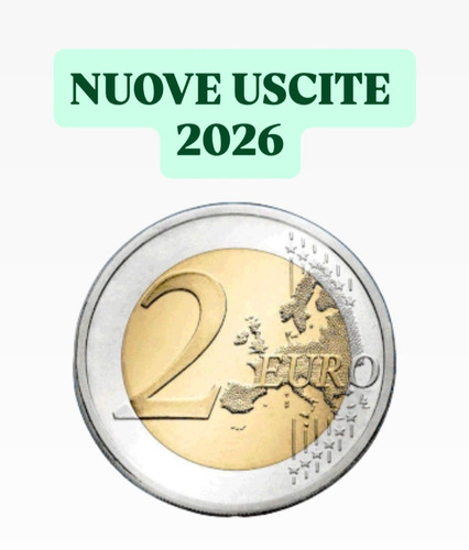 2026 monete emesse da 2 - le,
