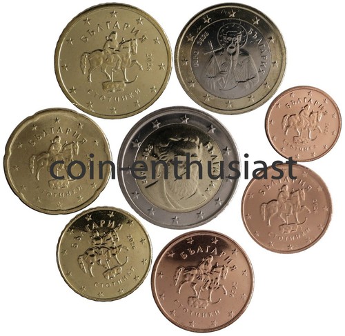 Bulgaria serie completa euro - bulgaria,
