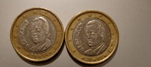 Monete euro rara espana - 2, da