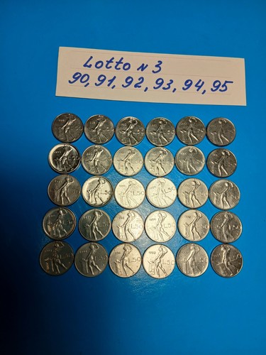 Lotto monete 50 lire - 30,