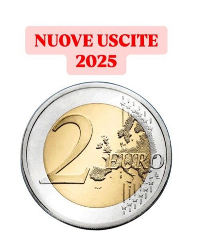 2025 monete emesse - monete, 2