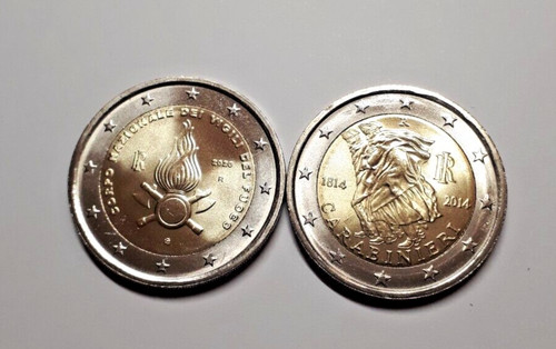 Monete euro vigili del - 2, 2