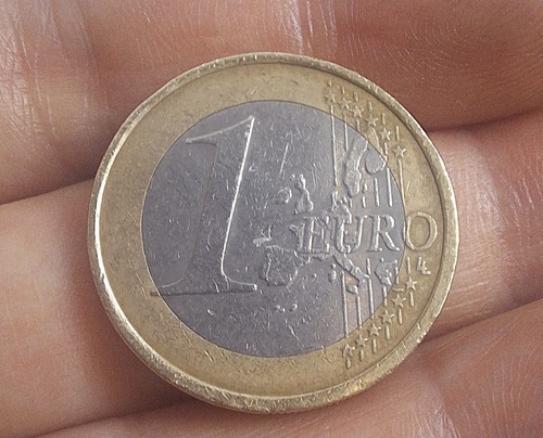 Moneta euro rara - da,
