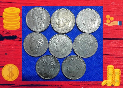 Lotto monete lire - monete, 100