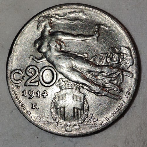 Regno italia monete da 20 - d'italia,