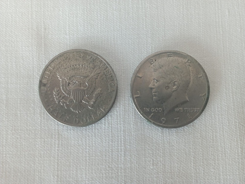 Monete mezzo dollaro - da, del