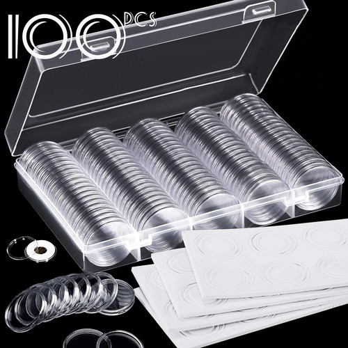 100 capsule trasparenti - 100,